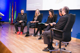 Mesa redonda. Inauguración del curso 2018-2019 de la Escuela Técnica Superior de Arquitectura de la Universidad de Málaga. Paraninfo. Octubre de 2018