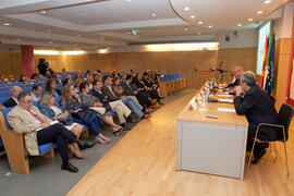 Conferencia de Diego Carcedo ‘Porfirio Smerdou, un héroe casi anónimo’. Foro Alumni-UMA. Colegio de Abogados de Málaga. Junio de 2014
