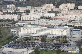Hospital Universitario Virgen de la Victoria. Campus de Teatinos. Diciembre de 2016