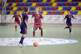 Partido España contra Portugal. 14º Campeonato del Mundo Universitario de Fútbol Sala 2014 (FUTSA...