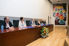 Mesa presidencial. Graduación y clausura del curso del Aula de Mayores de la Universidad de Málag...