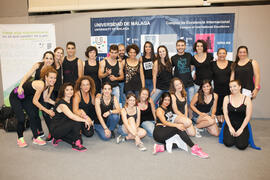 Foto de grupo. Gala del Deporte Universitario. Escuela Técnica Superior de Ingeniería de Telecomu...