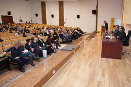 Entrega de premios. V Foro Arquia/Próxima 2016: Futuro Imperfecto. Paraninfo. Octubre de 2016
