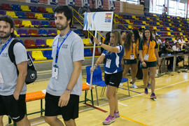 Ceremonia de inauguración. Campeonato Europeo Universitario de Balonmano. Antequera. Julio de 2017
