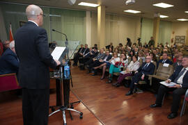 José Juan Benítez Rochel en la clausura del 50 Aniversario de la Facultad de Económicas. Facultad...