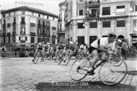 Málaga. Etapa de la X Vuelta Ciclista a Andalucía. Febrero, 1963.