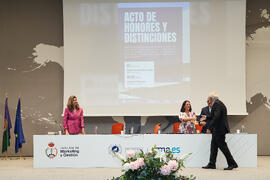 Homenaje a Salvador Molina Ruiz en la Facultad de Marketing y Gestión. Campus de Teatinos. Junio de 2025