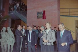 Inauguración de la Facultad de Psicología y la Biblioteca General por parte de la Infanta Elena. ...