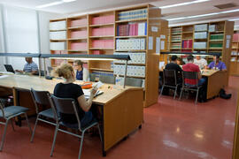 Biblioteca de Derecho "Alejandro Rodríguez Carrión". Campus de Teatinos. Octubre de 2012