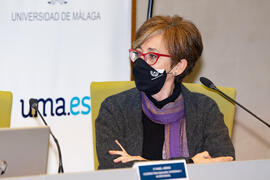 Isabel Jiménez. Presentación del proyecto 'Itinerario artístico contra la violencia de género en ...