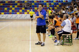 Manuel Luiggi. Partido clasificatorio entre Club Deportivo UMA Antequera y Universidad de Géneve ...