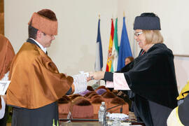 Investidura de nuevos doctores por la Universidad de Málaga. Paraninfo. Febrero de 2012