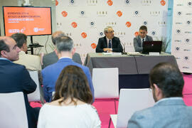 Presentación del informe de alumnos egresados del curso 2013-2014. IV Feria de Empleo de la Universidad de Málaga. Escuela Técnica Superior de Ingenierías Industriales. Mayo 2018