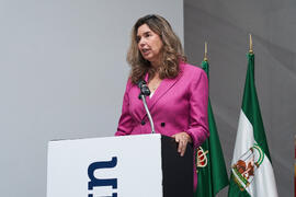Discurso de Carmina Jambrino. Acto de Honores y Distinciones de la Facultad de Marketing y Gestión. Campus de Teatinos. Junio de 2025