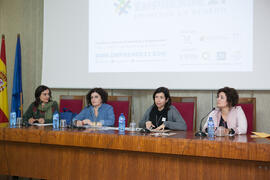 Mesa redonda "El emprendimiento femenino en la sostenibilidad y promoción de los entornos naturales". Seminario "Emprende 21". Facultad de Ciencias Económicas y Empresariales. Noviembre de 2016