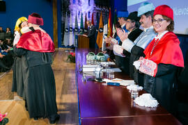 Investidura de nuevos doctores por la Universidad de Málaga. Paraninfo. Enero de 2019