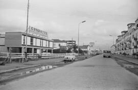 Málaga. Carretera de Cádiz. Enero de 1963