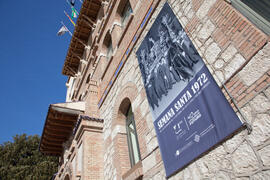 Fachada del edificio del Rectorado. Marzo de 2013