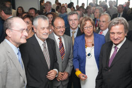 Inauguración de la ampliación del Campus de Teatinos de la Universidad de Málaga. Septiembre de 2009