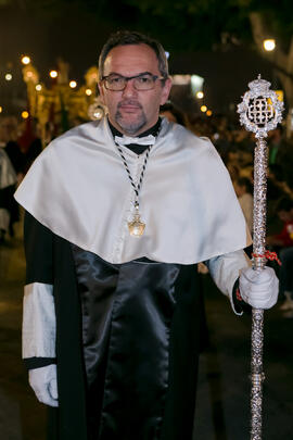 José María Alonso Calero. Estación de Penitencia de la Hermandad de los Estudiantes. Málaga. Abril de 2017