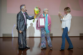 Entrega de premio a la Fidelidad en el Deporte. Gala del Deporte Universitario. Escuela Técnica S...