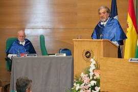 José Ramón Ramos en la investidura como Doctor "Honoris Causa" de Antonio Luque por la ...