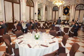 Cena de inauguración de la X Tribuna España - Corea. Ayuntamiento de Málaga. Octubre de 2015