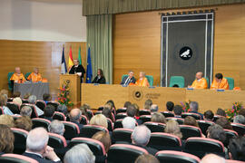 José Ángel Narváez en la investidura como Doctor "Honoris Causa" de José Emilio Navas p...