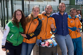 Foto de grupo. Campeonato de España Universitario de Pádel. Antequera. Abril de 2017