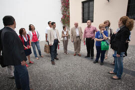 Visita anual de la conferencia de la RedOTRI en el centro histórico de Málaga. Junio de 2010