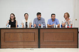 Mesa presidencial. Graduación del alumnado del CIE de la Universidad de Málaga. Centro Internacio...