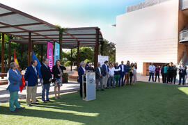 Inauguración de la primera "Isla y Senda Verde" de la Universidad de Málaga. Facultad d...