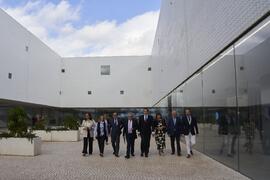 Llegada de autoridades. Inauguración la nueva Facultad de Psicología y Logopedia de la Universida...