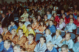 Apertura del Curso Académico 1997/1998 de la Universidad de Málaga. Teatro Cervantes. Octubre de 1997