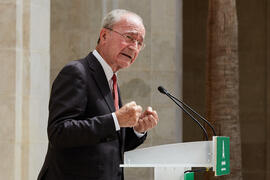 Intervención de Francisco de la Torre. Inauguración de la exposición "Eugenio Chicano Siempr...