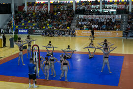 Actuación de "Baruca Acrobática". Ceremonia de inauguración del Campeonato Europeo Univ...