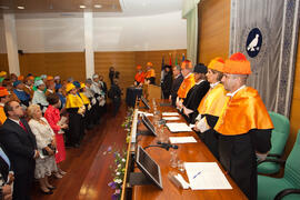 Investidura como Doctor "Honoris Causa" de D. Juan Ramón Cuadrado Roura por la Universi...