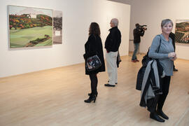 Inauguración de la exposición "Paisajes Andaluces", de Eugenio Chicano. Museo del Patri...