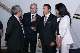 Visita de Álex Mejía a la Universidad de Málaga. Presentación del Centro Internacional de Autorid...