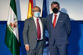 Toma de posesión de José Manuel García Moreno como nuevo profesor titular del Área de Sociología de la Universidad de Málaga. Paraninfo. Diciembre de 2021