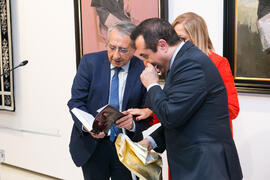 Presentación del cuadro de la rectora Adelaida de la Calle en la Galería de Rectores de la Universidad de Málaga. Edificio del Rectorado. Marzo de 2019