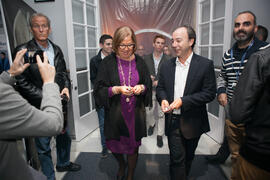 Momentos previos a la gala inaugural de la XXV edición de Fancine de la Universidad de Málaga. Te...