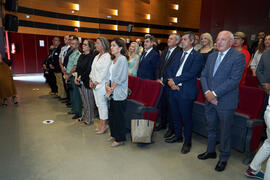 Asistentes a la entrega de la Medalla de Oro de la Universidad de Córdoba a la Universidad de Mál...