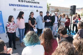 Inauguración del II Día del Estudiante. Campus de Teatinos. Octubre de 2018