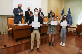 Entrega de premios. IV Encuentro "10Graduadxs10". Facultad de Ciencias Económicas y Empresariales. Mayo de 2021