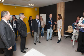 Visita guiada a Link by UMA en el Encuentro de rectores de Brasil, Portugal y España. Edificio The Green Ray. Octubre de 2015