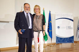 Homenaje al personal que cumple 25 años al servicio de la Universidad de Málaga y al personal jubilado. Paraninfo. Julio de 2013