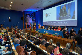 Discurso de Manuel Torralbo. Entrega de la Medalla de Oro de la Universidad de Málaga a la Universidad de Córdoba. Paraninfo. Junio de 2023