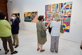 Visita a la exposición "Eugenio Chicano Siempre". Museo de Málaga. Junio de 2021