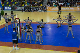 Actuación de "Baruca Acrobática". Ceremonia de inauguración del Campeonato Europeo Univ...